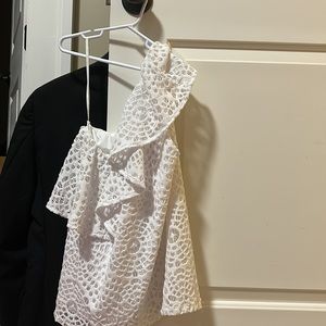 Lilly Pulitzer One Shoulder Top